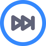 Fast Forward SVG Icon